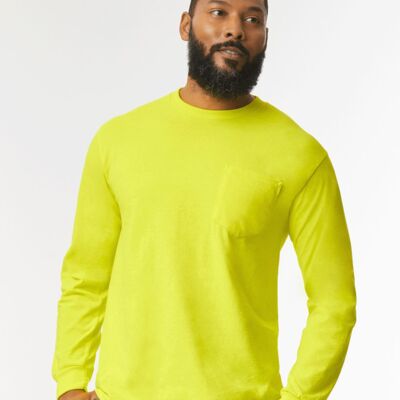 GIL ADT 100% L/S T W/PKT Thumbnail