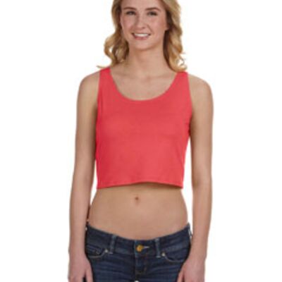 Ladies' Poly-Cotton Crop Tank Thumbnail