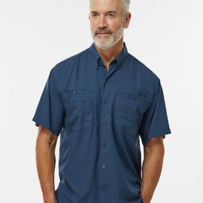 UCF-UES Men's Hatteras Performance Short Sleeve Fishing Shirt Thumbnail