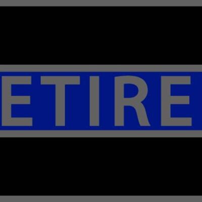 RETIRED Blue Line Decal 1.25" Thumbnail