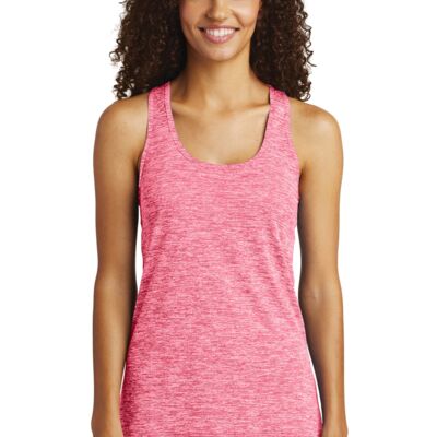 OCSO Multi-Color Sublimatable Ladies PosiCharge Electric Heather Racerback Tank Thumbnail