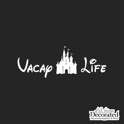 Disney VACAY LIFE Car Laptop Decal Sticker Thumbnail