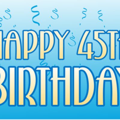 Happy Birthday 96x36 Thumbnail