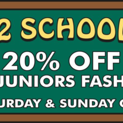 Back To School Sale 96x36 Thumbnail