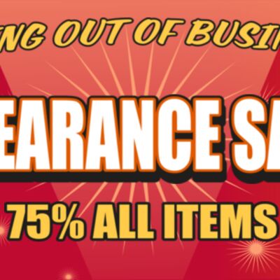 Going Out Of Business 96x36 Thumbnail