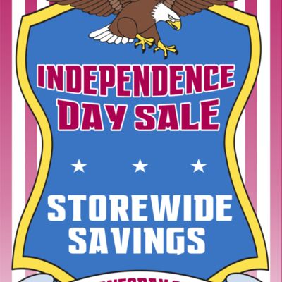 Independence Day Sale 24x36 Thumbnail