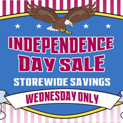 Independence Day Sale 60x36 Thumbnail
