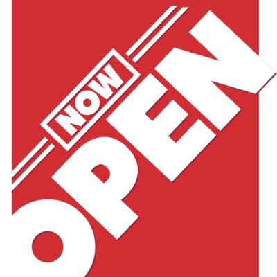 Now Open 24x36 Thumbnail