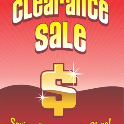Clearance Sale 22x28 Thumbnail