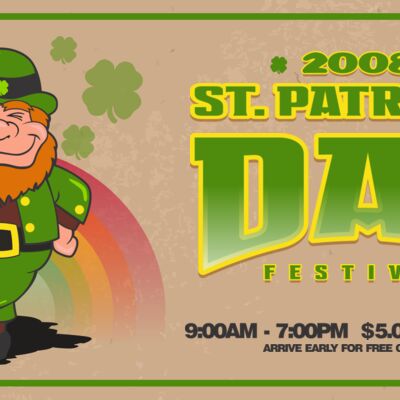 St Patricks Day 120x60 Thumbnail