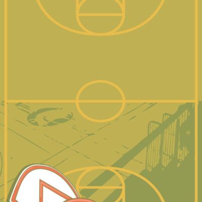 Basketball 07 24x36 Thumbnail