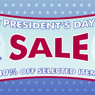 Presidents Day Sale 60x36 Thumbnail