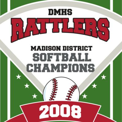 Softball 24x36 Thumbnail