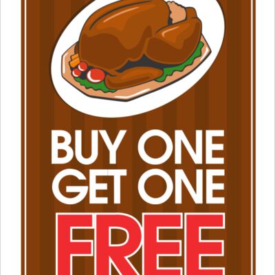 Buy One Get One 24x36 Thumbnail