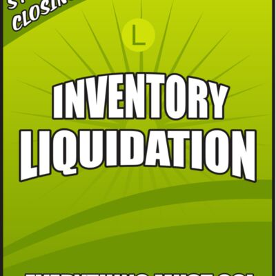 Inventory Liquidation 22x28 Thumbnail