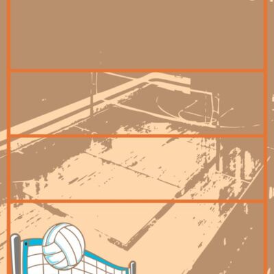 Volleyball 07 24x36 Thumbnail