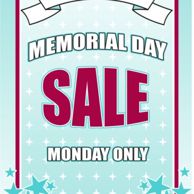 Memorial Day Sale 24x36 Thumbnail