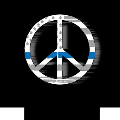 OSCO Peace Blue Line Koozie Thumbnail