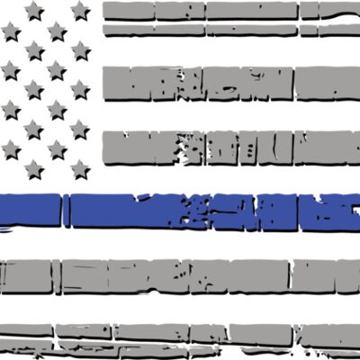 Men's Thin Blue Line Flag Light Thumbnail