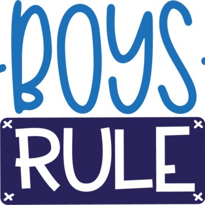 Boys Rule Design Thumbnail