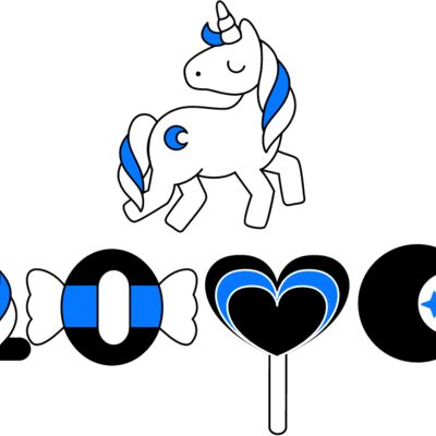 Love Unicorn WORL Blue Line Thumbnail