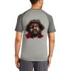 Mens Sublimated PosiCharge Tri Blend Wicking Raglan Tee Thumbnail