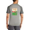 Mens Sublimated PosiCharge Tri Blend Wicking Raglan Tee Thumbnail