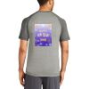 Mens Sublimated PosiCharge Tri Blend Wicking Raglan Tee Thumbnail