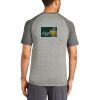 Mens Sublimated PosiCharge Tri Blend Wicking Raglan Tee Thumbnail