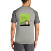 Mens Sublimated PosiCharge Tri Blend Wicking Raglan Tee Thumbnail