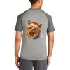 Mens Sublimated PosiCharge Tri Blend Wicking Raglan Tee Thumbnail
