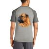 Mens Sublimated PosiCharge Tri Blend Wicking Raglan Tee Thumbnail