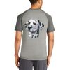 Mens Sublimated PosiCharge Tri Blend Wicking Raglan Tee Thumbnail