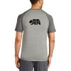 Mens Sublimated PosiCharge Tri Blend Wicking Raglan Tee Thumbnail