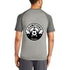 Mens Sublimated PosiCharge Tri Blend Wicking Raglan Tee Thumbnail