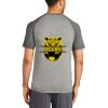 Mens Sublimated PosiCharge Tri Blend Wicking Raglan Tee Thumbnail