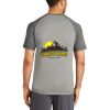 Mens Sublimated PosiCharge Tri Blend Wicking Raglan Tee Thumbnail