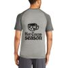 Mens Sublimated PosiCharge Tri Blend Wicking Raglan Tee Thumbnail