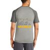 Mens Sublimated PosiCharge Tri Blend Wicking Raglan Tee Thumbnail