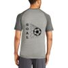 Mens Sublimated PosiCharge Tri Blend Wicking Raglan Tee Thumbnail