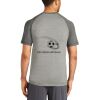 Mens Sublimated PosiCharge Tri Blend Wicking Raglan Tee Thumbnail