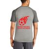 Mens Sublimated PosiCharge Tri Blend Wicking Raglan Tee Thumbnail