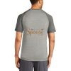 Mens Sublimated PosiCharge Tri Blend Wicking Raglan Tee Thumbnail