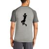 Mens Sublimated PosiCharge Tri Blend Wicking Raglan Tee Thumbnail