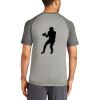 Mens Sublimated PosiCharge Tri Blend Wicking Raglan Tee Thumbnail
