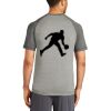 Mens Sublimated PosiCharge Tri Blend Wicking Raglan Tee Thumbnail