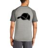 Mens Sublimated PosiCharge Tri Blend Wicking Raglan Tee Thumbnail