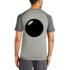 Mens Sublimated PosiCharge Tri Blend Wicking Raglan Tee Thumbnail
