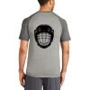 Mens Sublimated PosiCharge Tri Blend Wicking Raglan Tee Thumbnail