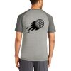 Mens Sublimated PosiCharge Tri Blend Wicking Raglan Tee Thumbnail